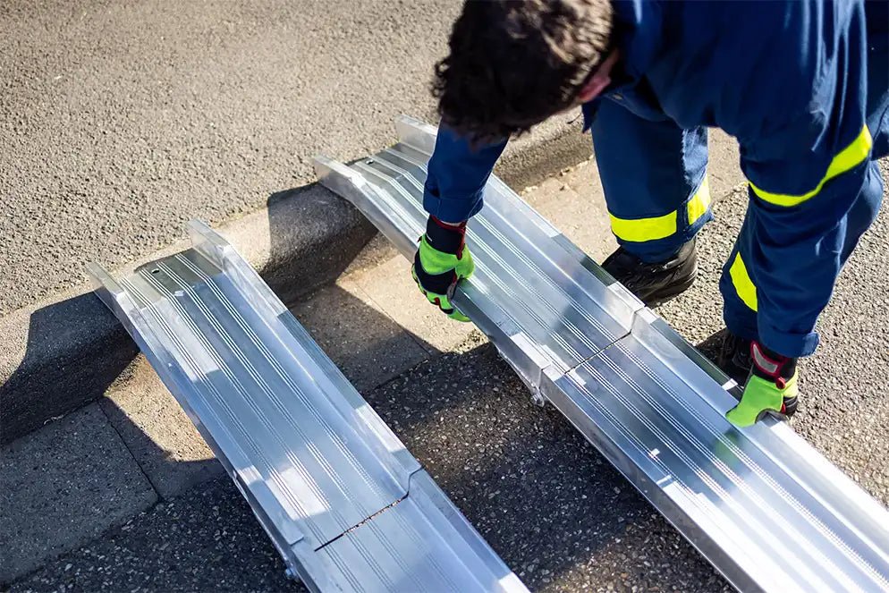 Rollwagenrampe Vario (ein Paar) - inventied