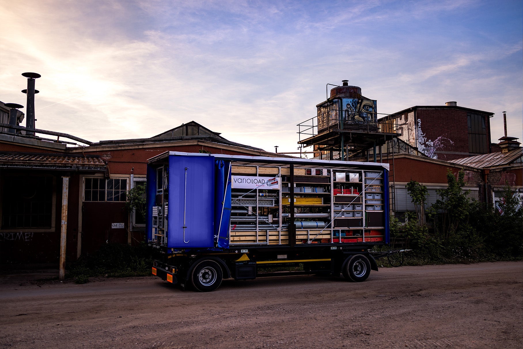 Vario Load Rescue Anhänger von inventied für den Katastrophenschutz